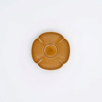 Japanese Mizu-mizu Porcelain Round Floral Plate, M