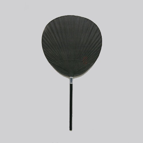 Japanese Kurikawa Shoten Fan, Plain Black