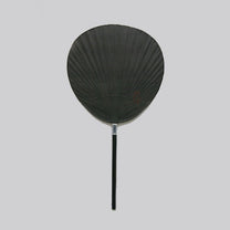 Japanese Kurikawa Shoten Fan, Plain Black