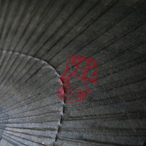 Japanese Kurikawa Shoten Fan, Plain Black