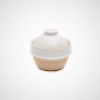 Japanese Kamacco Rice Cooker Donabe, White