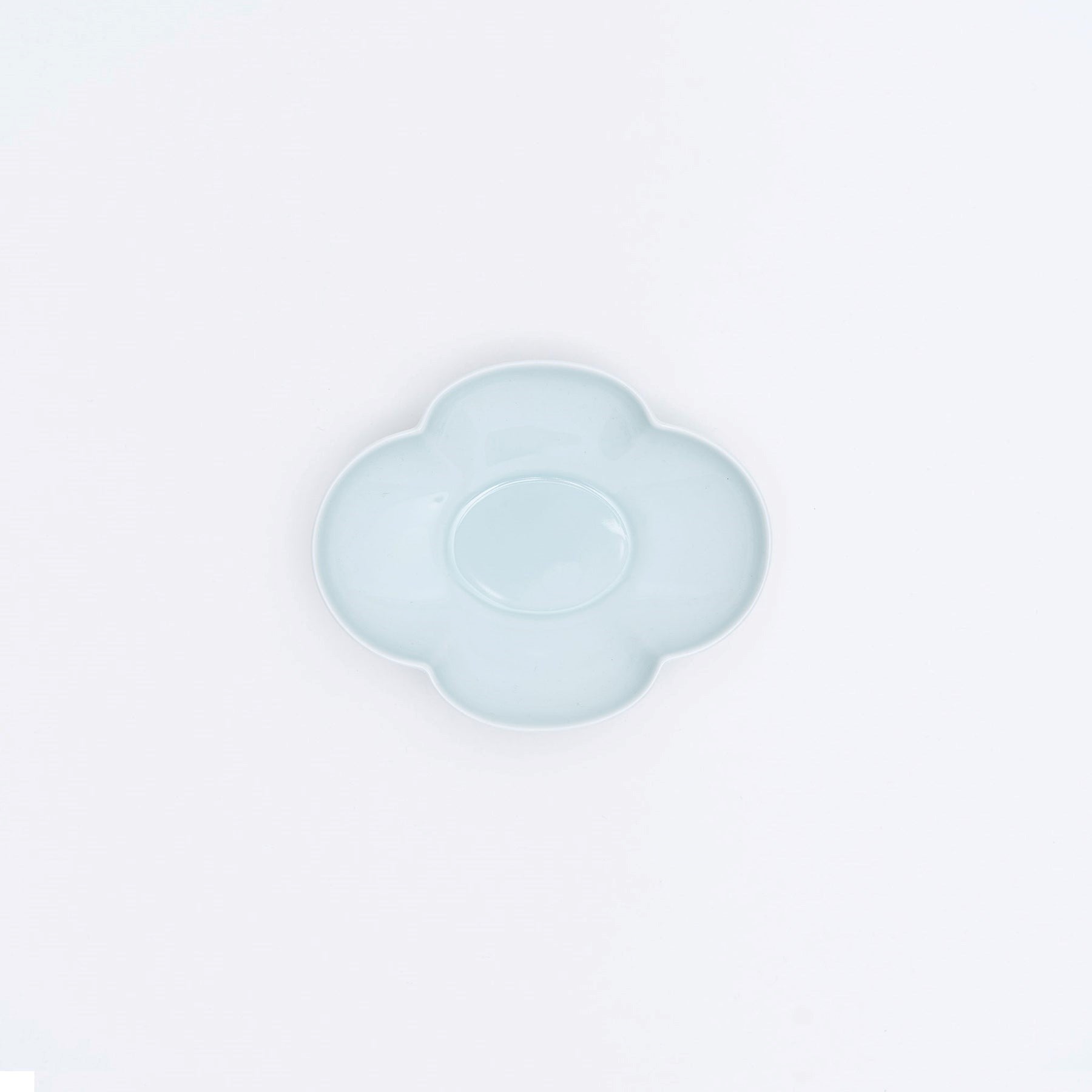 Japanese Mizu-mizu Porcelain Floral Plate, M