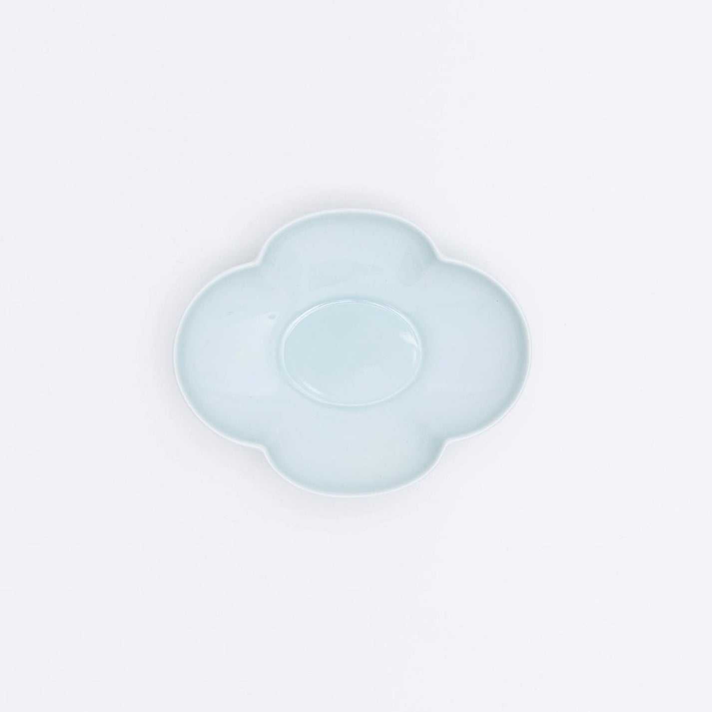 Japanese Mizu-mizu Porcelain Floral Plate, L
