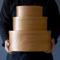 Cherry Shaker Oval Box, 4 Sizes