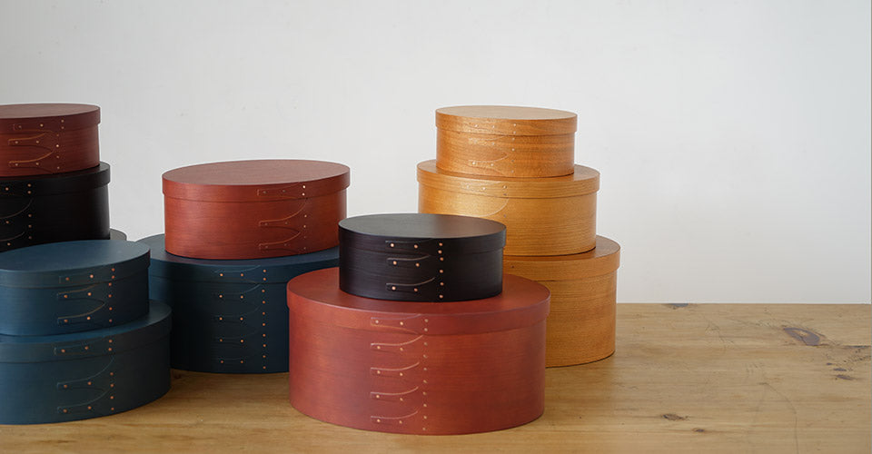 Cherry Shaker Oval Box, 4 Sizes
