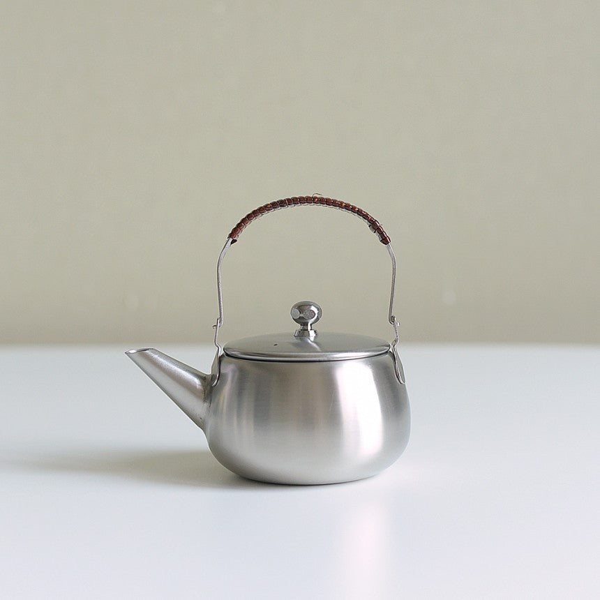 Japanese Handcrafted Stainless Steel Tea Pot, 360 ml