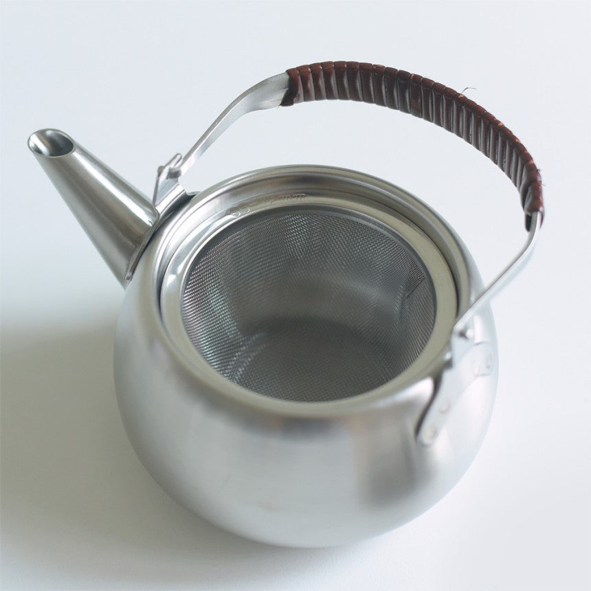 Japanese Handcrafted Stainless Steel Tea Pot, 360 ml