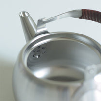 Japanese Handcrafted Stainless Steel Tea Pot, 360 ml