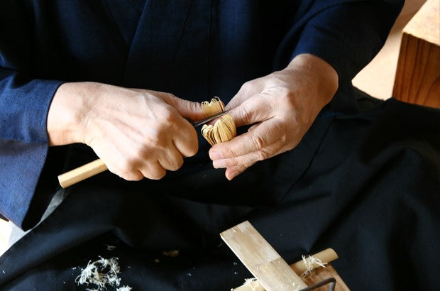 Japanese Yamato Takayama Shiratake Bamboo Chasen, Shin Kazuho