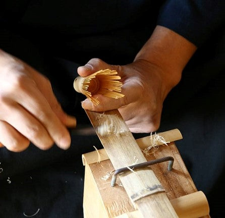 Japanese Yamato Takayama Shiratake Bamboo Chasen, Shin Kazuho